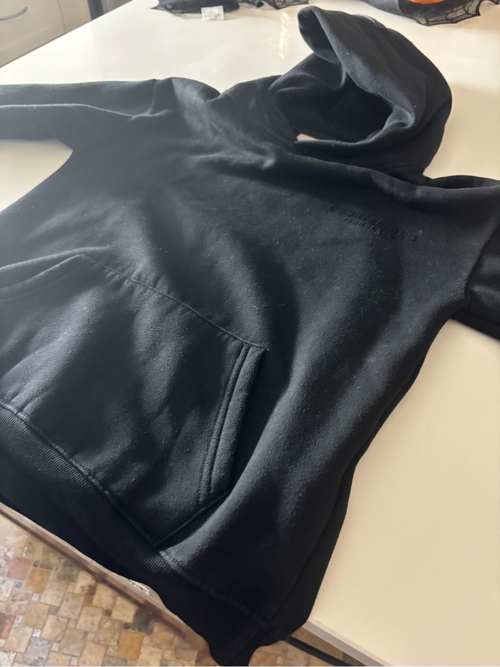 Essentials Fear Of God Hoodie small